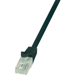 LogiLink UTP patch kábel CAT5e 0.5m fekete (CP1023U) - Logilink