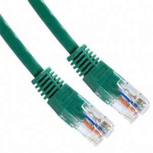Cablu patch Gembird Cablexpert UTP CAT5e, 1 metru, verde - Cabluri patch