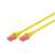 Digitus DK-1617-010/Y U/UTP CAT6 patch kábel, sárga, 1 méter