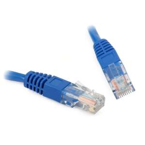 Gembird Cablexpert UTP CAT5e patch kábel 1m kék  (PP12-1M/B) 64854711 