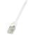 LogiLink CAT6 U/UTP White Patch Cable, 0.25m