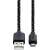 Hama 20074 Micro USB data cable, 1 meter, black, braided