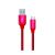 Cablu de încărcare ColorWay roșu USB-A la USB-C