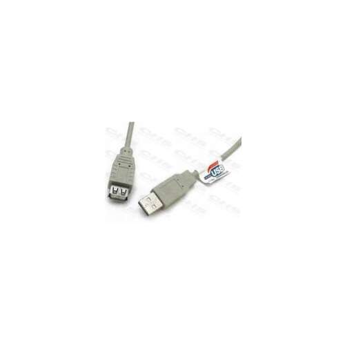 WIRETEK USB-Verlängerungskabel A-A, 5m, Stecker/Buchse
