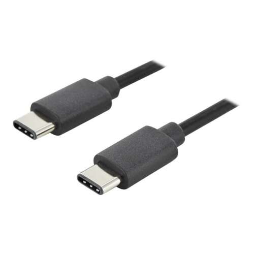 Assmann USB-C - USB-C kábel, 1.8m, fekete