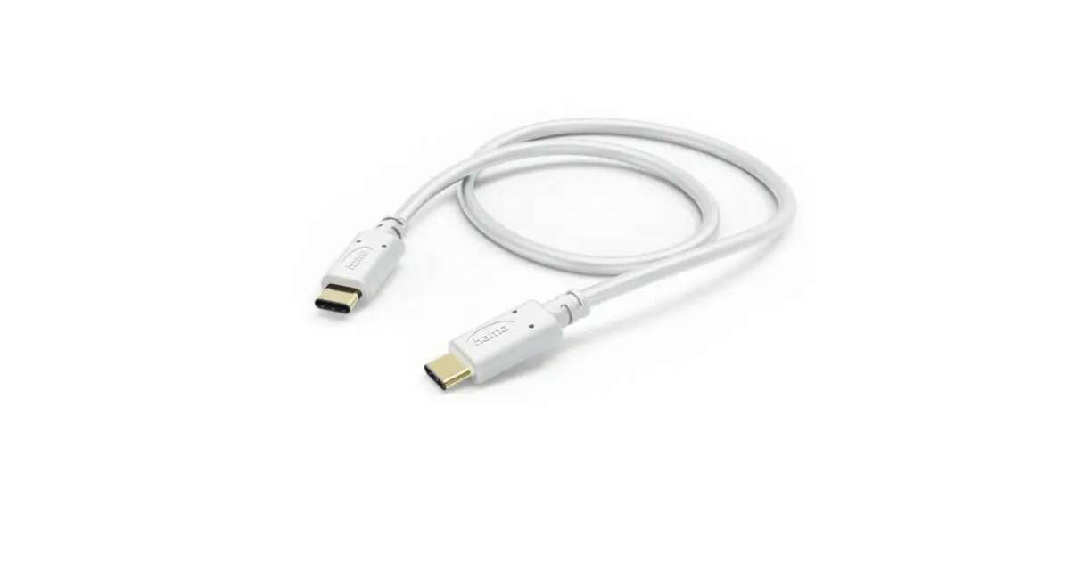 HAMA Type-C - Type-C data and charging cable with 1.5 m cord - HAMA USB-C- USB-CCable - white (201592) 93388812