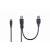 Gembird Cablexpert USB A-type mini male --> Dual USB A-type male 90 cm (CCP-USB22-AM5P-3) (CCP-USB22-AM5P-3) 120105497