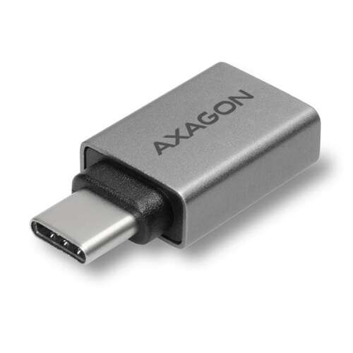 Adapter Axagon USB-C do USB-A, szary, 3.1 Gen 2, 10 Gbps