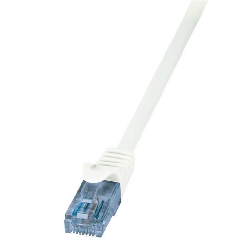 LogiLink CAT6A U/ UTP patch kábel 0.25 m fehér, CP3011U (CP3011U) 127512425 - Patch kábel