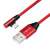 LogiLink CU0145 Type-C to USB-A right angle cable, red, 0.3m