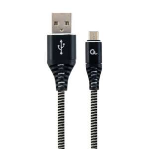 Cablexpert CC-USB2B-AMBBM-2M-BW USB-Kabel USB 2.0 USB A Micro-USB B Schwarz 81536042 - Gembird USB-Kabel
