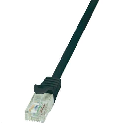 Cablu UTP LOGILINK Cat5e, cupru-aluminiu, 10 m, negru, AWG26, CP1093U (CP1093U) (CP1093U)
