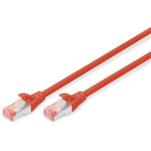DIGITUS czerwony kabel patchowy CAT6, 50 cm - Kabel
