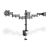 Digitus Triple Monitor Stand max. 3x27" 3x8kg (DA-90362) (DA-90362) 138689907