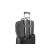 natec Gazelle 15.6-16 inch laptop bag, grey, attached to a suitcase
