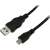 Cablu USB 2.0 LogiLink CU0057 Tip A - Tip B Micro, 0.6 m