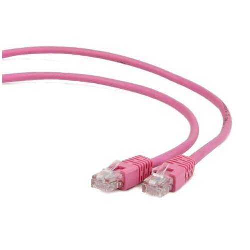 Kabel połączeniowy Gembird Cablexpert UTP CAT5e, różowy, 5 metrów