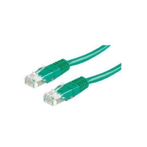 Roline UTP CAT5e patch kábel 2m zöld (CAT5e patch k&#225;bel 2m z&#246;ld)