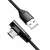 LogiLink USB 2.0 A to Micro B cable, 30 cm, black, right angle connector