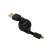 LogiLink USB to Micro-USB cable, 75cm, retractable