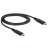 Delock 83661 USB 3.1 Gen 2 Type-C Kabel, 1m, schwarz