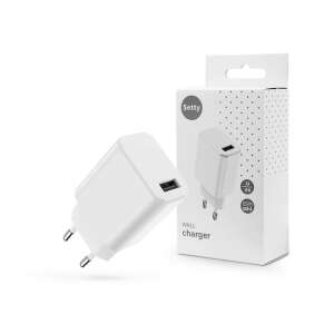 Setty USB-Wandladegerät, weiß, 5V/3A, schnelles Laden, für Smartphones und Tablets - Netzwerkadapter