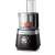 Robot de bucătărie Philips Viva Collection, negru și argintiu, 850W, tehnologie PowerChop