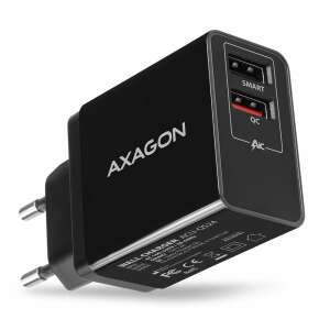 Axagon ACU-QS24 duálna USB sieťová nabíjačka s Quick Charge 3.0 a SMART nabíjacími portami - AXAGON