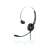 Sandberg USB Office Headset Pro Mono, fekete, monó fejhallgató mikrofonnal, méretek