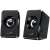 Genius SP-U125 USB powered stereo speakers, black