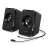 Genius SP-U125 USB powered stereo speakers, black, with cables