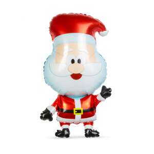 Santa Claus foil balloon, 80 x 48 cm - Balloon