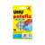 UHU Patafix Invisible 56 count pack of reusable, transparent, ultra-thin adhesive pads for mounting posters, photos, and other items on various surfaces