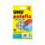 UHU Patafix Invisible 56 count pack of reusable, transparent, ultra-thin adhesive pads for mounting posters, photos, and other items on various surfaces