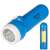 VYOX VA0087 Rechargeable 2 in 1 flashlight with side light, blue