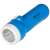 VAYOX VA0087 Rechargeable 2 in 1 LED Flashlight with Side Light, blue, front view