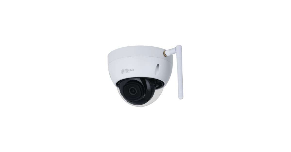 Dahua IP wifi dome camera - IPC-HDBW1230DE-SW (2MP, 2.8mm, outdoor, H265,  IP67, IR30m, IK10, DWDR, SD, 2.4GHz, 12VDC) | Pepita.com