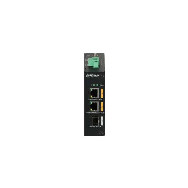 Dahua PoE switch - PFS3103-1GT1ET-60 (1x 100Mbps PoE + 1x 1Gbps P...