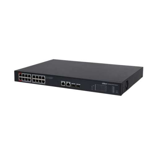 Dahua PFS3220-16GT-240 16-port Gigabit PoE switch with 2 SFP ports