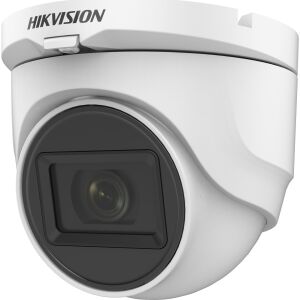 Detailný záber objektívu kamery Hikvision DS-2CE76D0T-ITMFS 2MP Turret - Hikvision