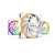 Leise sein! Kühler 14cm - LIGHT WINGS WHITE 140mm PWM Triple Pack (RGB, 2200rpm, 31dB, weiß) 81170675