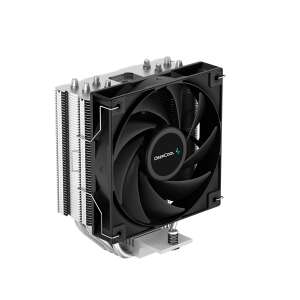 Chłodzenie procesora DeepCool AG400, czarne, wentylator 120mm, 4 heatpipe - Wentylator do PC