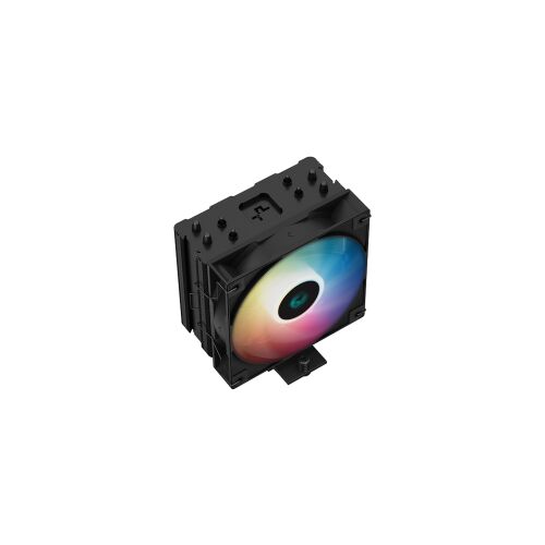 DeepCool CPU-Kühler - AG400 BK ARGB (31,6 dB; max, 128,93 m3/h; 4pin Anschluss, 4 Heatpipes, 12cm, PWM)