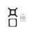 DeepCool AG500 BK ARGB CPU cooler mounting kit for Intel sockets