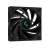 Ventilátor chladiča CPU DeepCool AK400 ZERO DARK PLUS, čierny, bočný pohľad