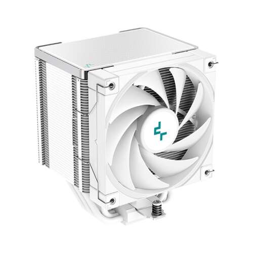 Hladnjak za procesor DeepCool AK500 WH, bijela, pogled pod kutom