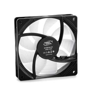 DeepCool RF120 120mm RGB PWM ventilátor, fekete, oldalnézet - DeepCool