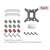 ID-Cooling SE-214-XT ARGB CPU cooler mounting hardware type B