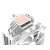 ID-Cooling SE-224-XTS WHITE CPU hűtő, fehér, 4 hőcső, közeli kép