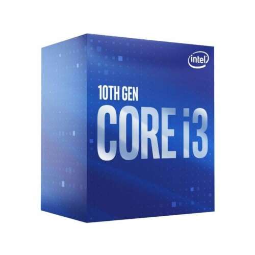 Pudełko z procesorem Intel Core i3 10. generacji